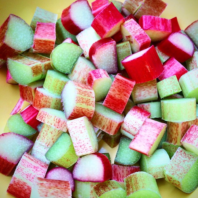 Despite what I thought as a kid, rhubarb is not just red celery.